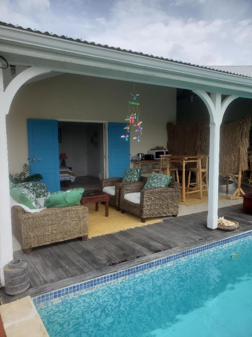 Chambre D'Hote Avec Vue Mer Grand-Bourg  外观 照片